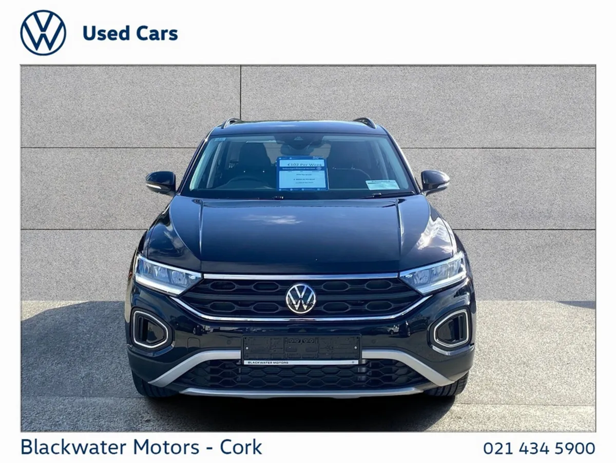 Volkswagen T-Roc SUV, Petrol, 2026, Black