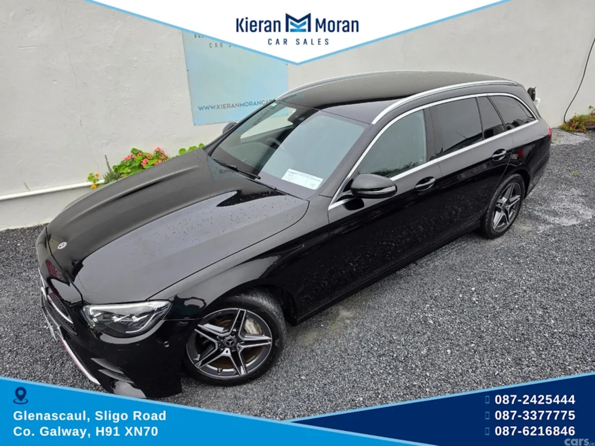 Mercedes-Benz E-Class Estate, Diesel Plug-in Hybrid, 2023, Black