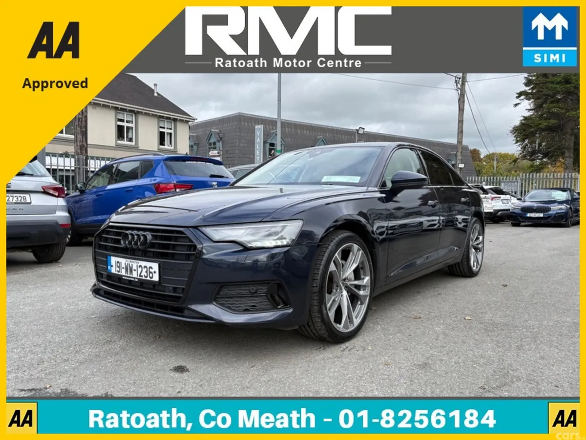 Audi A6 Saloon, Diesel, 2019, Blue