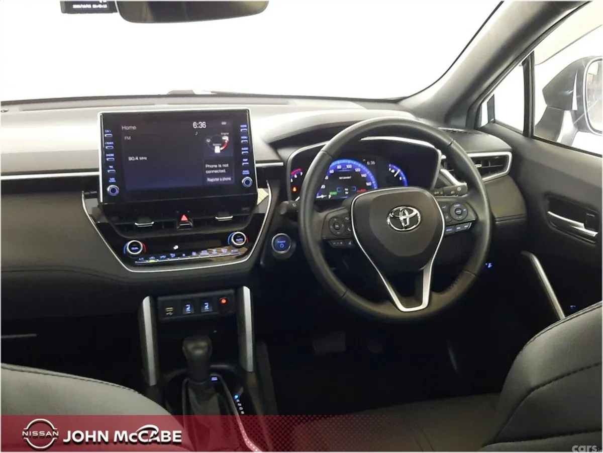 Toyota Corolla Cross SUV, Petrol Hybrid, 2023, White
