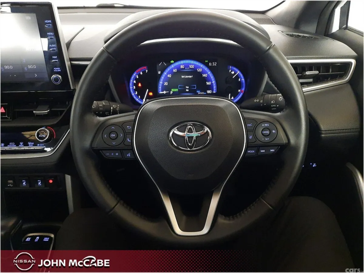 Toyota Corolla Cross SUV, Petrol Hybrid, 2023, White