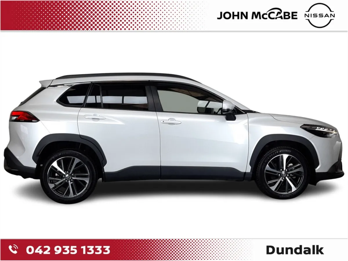 Toyota Corolla Cross SUV, Petrol Hybrid, 2023, White