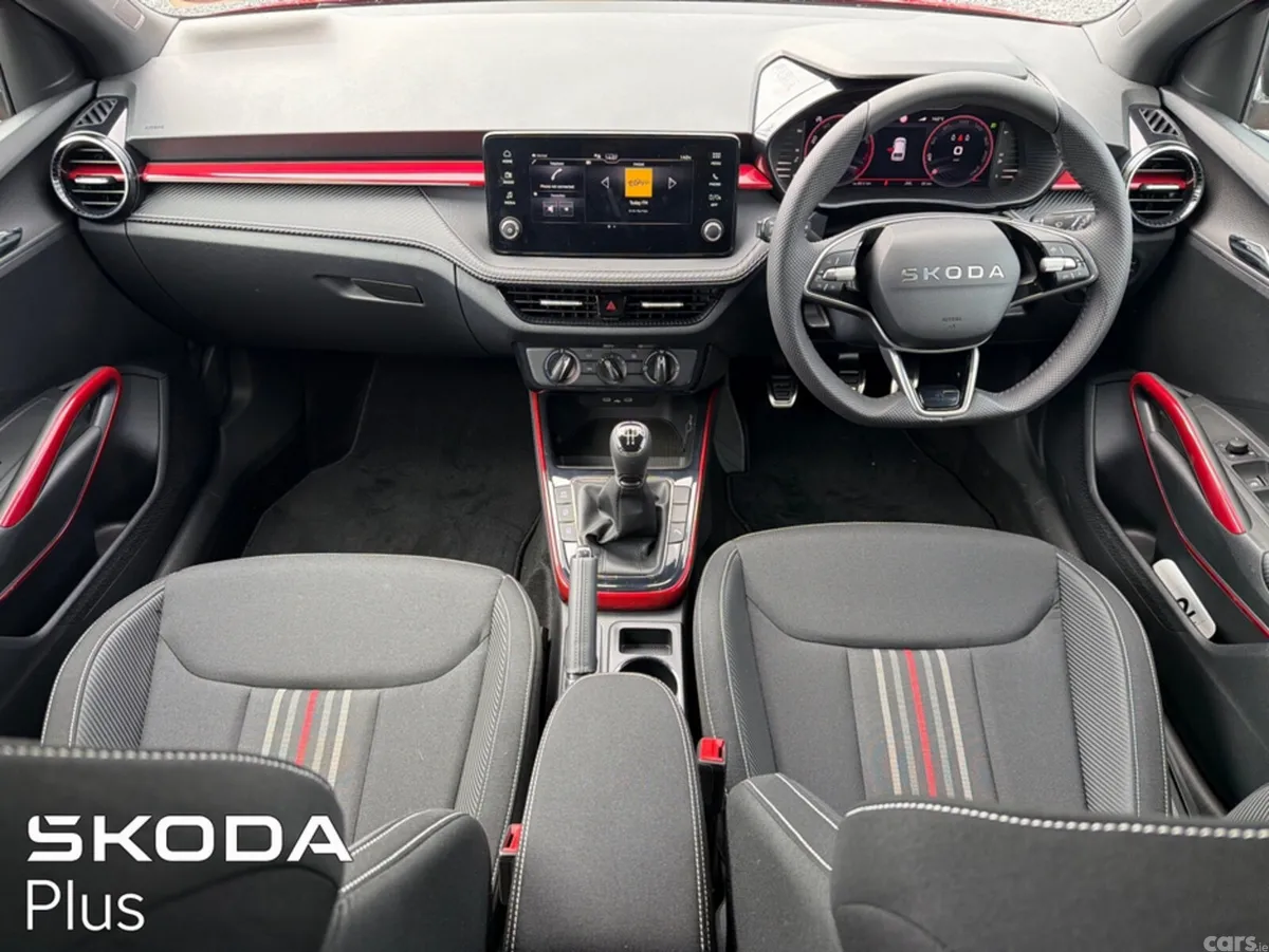 Skoda Fabia Hatchback, Petrol, 2026, Red