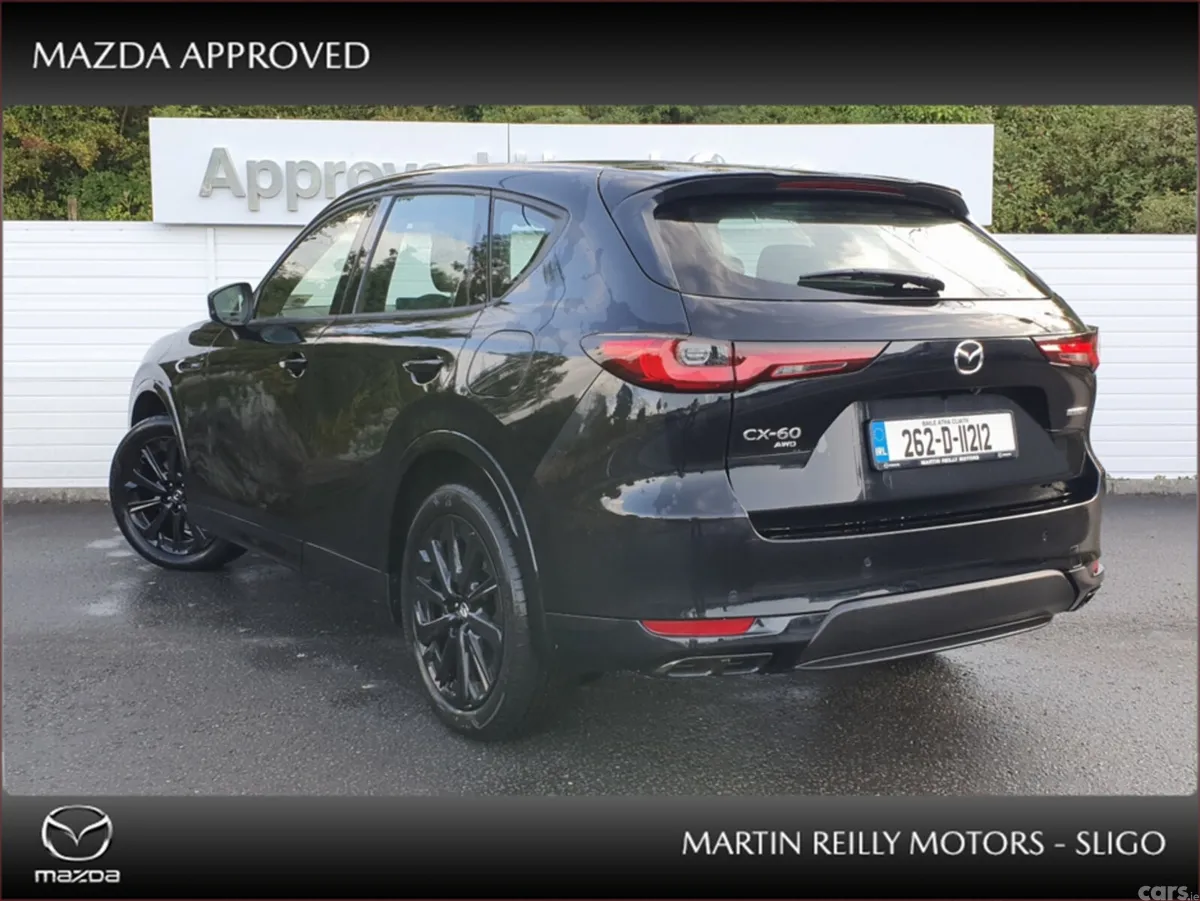 Mazda CX-60 SUV, Petrol Plug-in Hybrid, 2026, Black