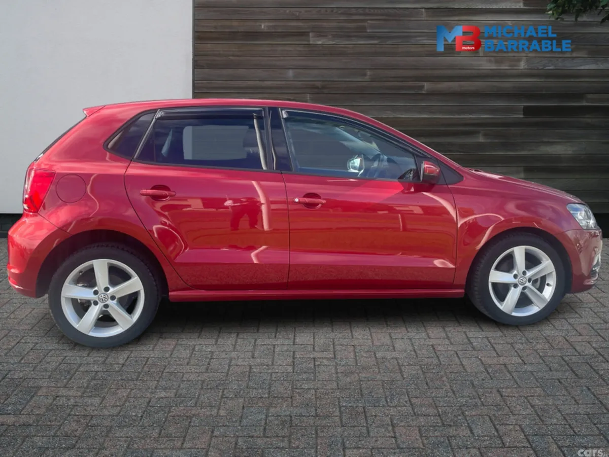 Volkswagen Polo Hatchback, Petrol, 2017, Red