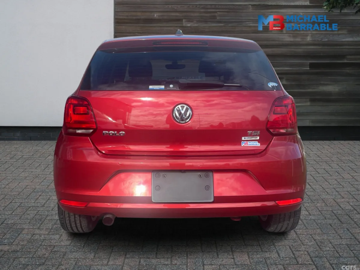 Volkswagen Polo Hatchback, Petrol, 2017, Red