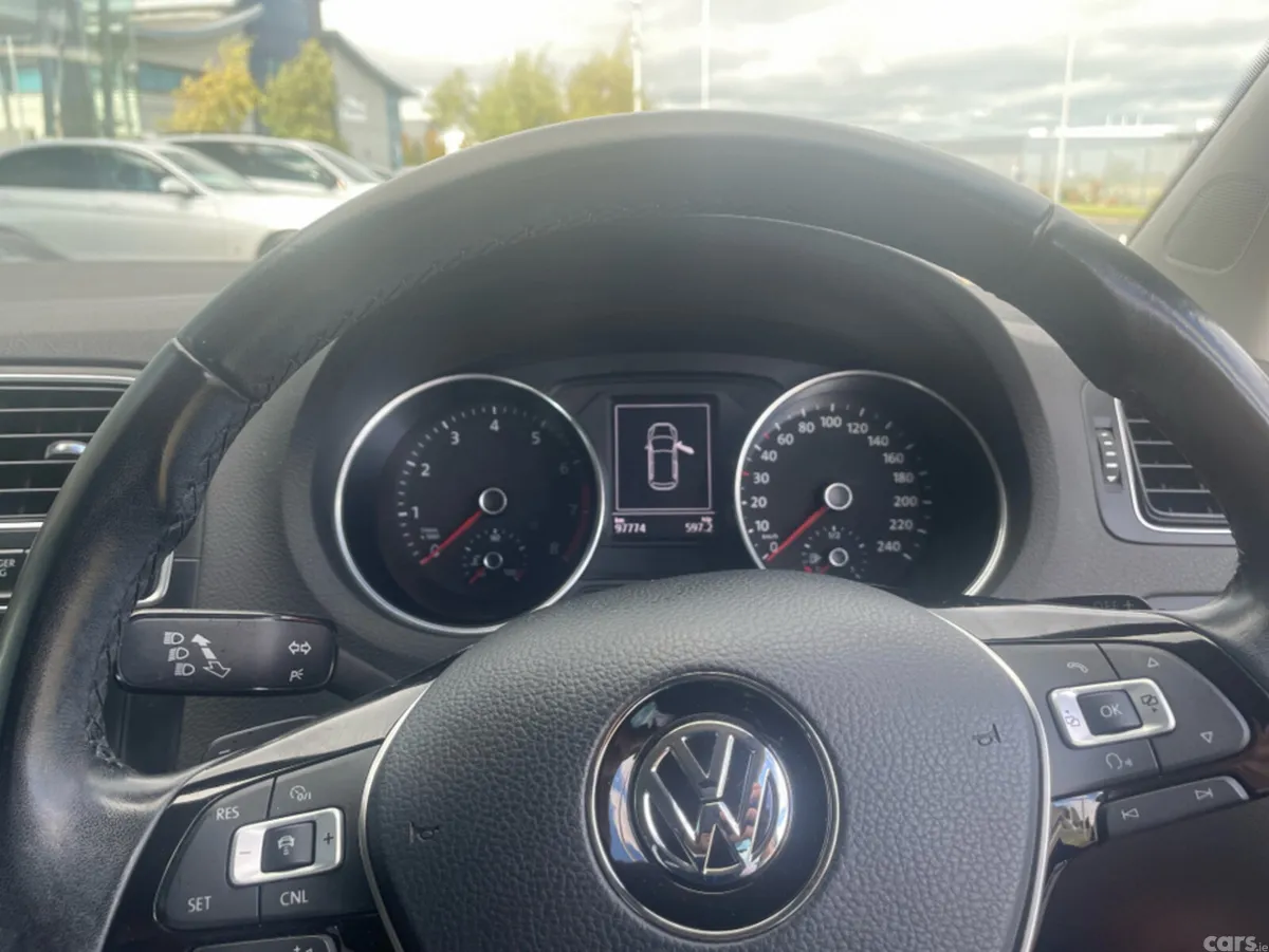 Volkswagen Polo Hatchback, Petrol, 2017, Red