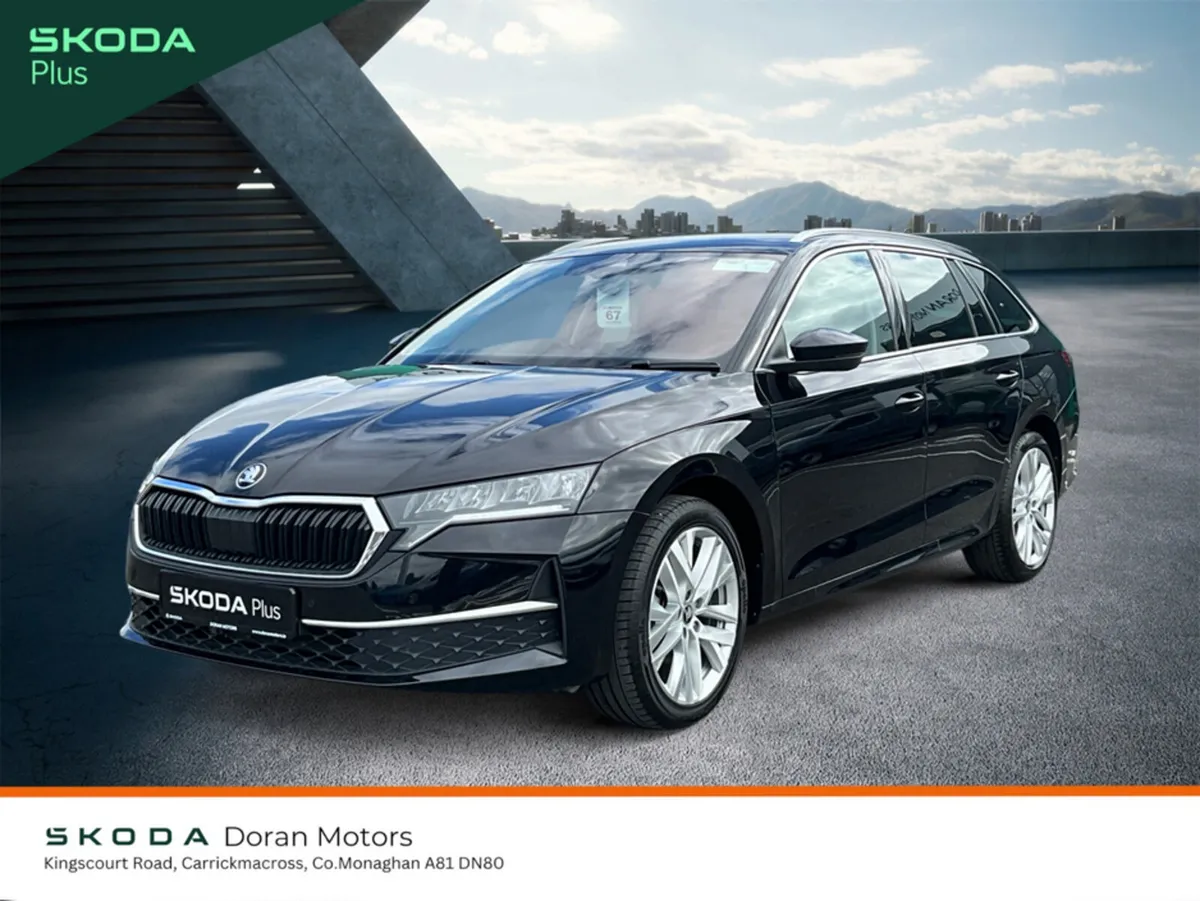 Skoda Octavia Estate, Diesel, 2025, Black