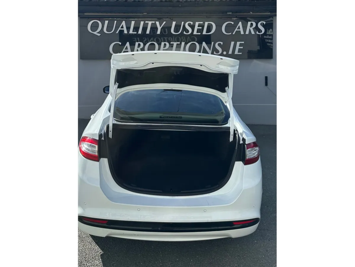 Ford Mondeo Saloon, Petrol Hybrid, 2019, White