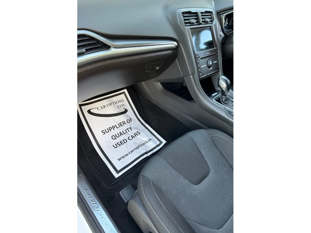Ford Mondeo Saloon, Petrol Hybrid, 2019, White