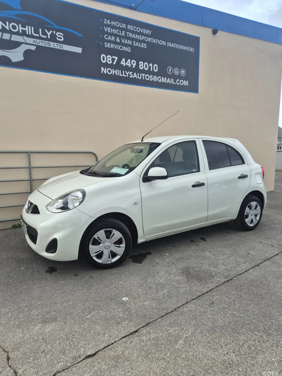 Nissan March Hatchback, Petrol, 2019, White