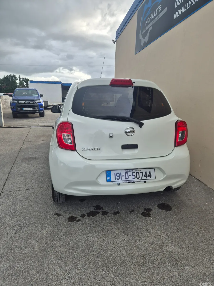 Nissan March Hatchback, Petrol, 2019, White