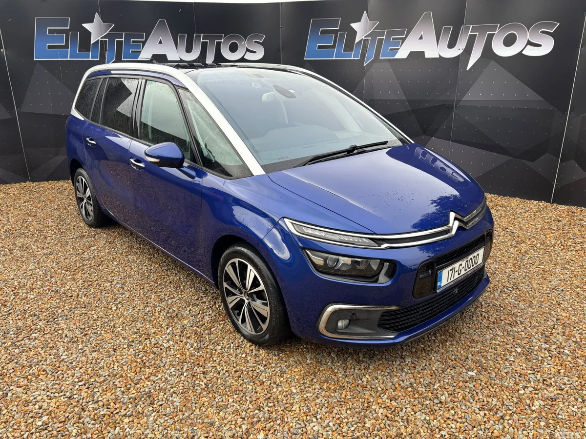 Citroen Grand C4 Picasso MPV, Diesel, 2017, Blue