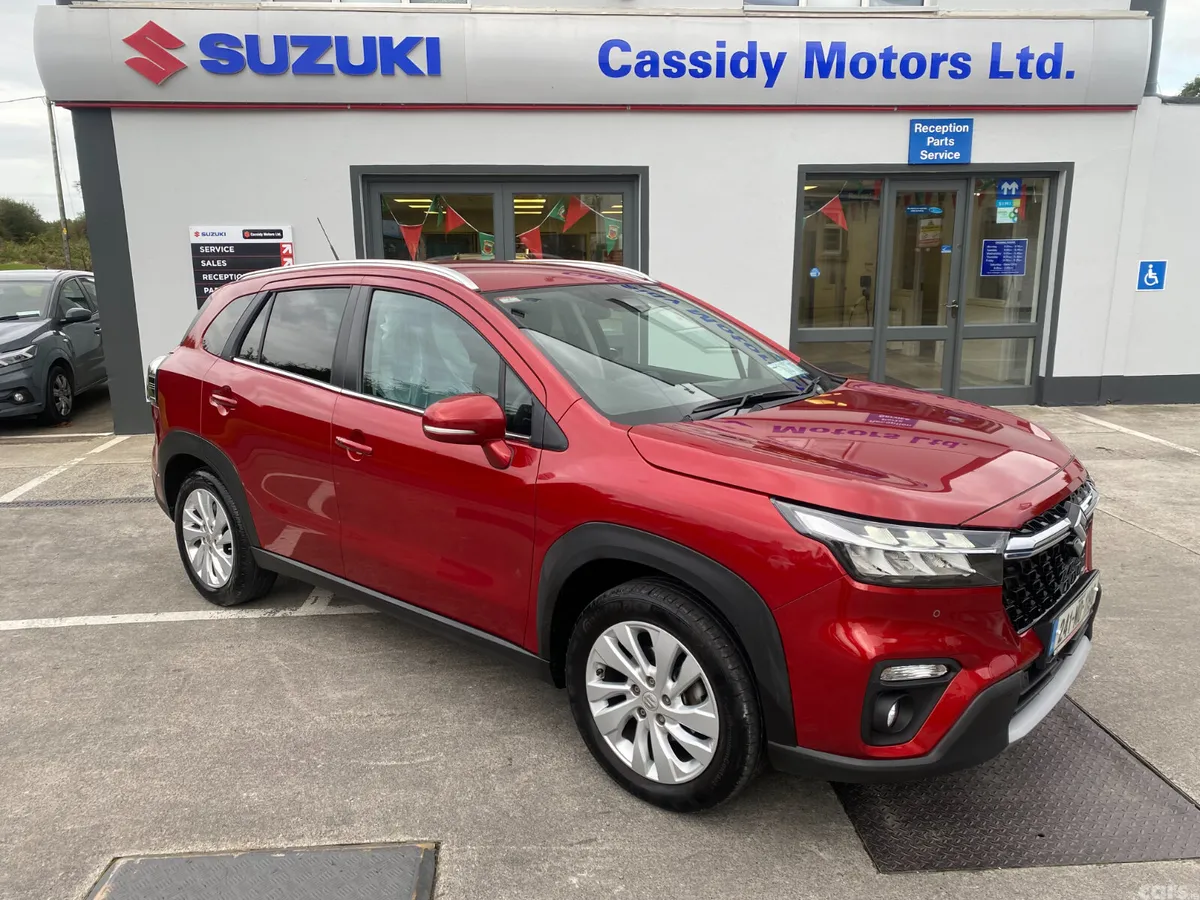Suzuki S-CROSS Hatchback, Petrol Hybrid, 2024, Red