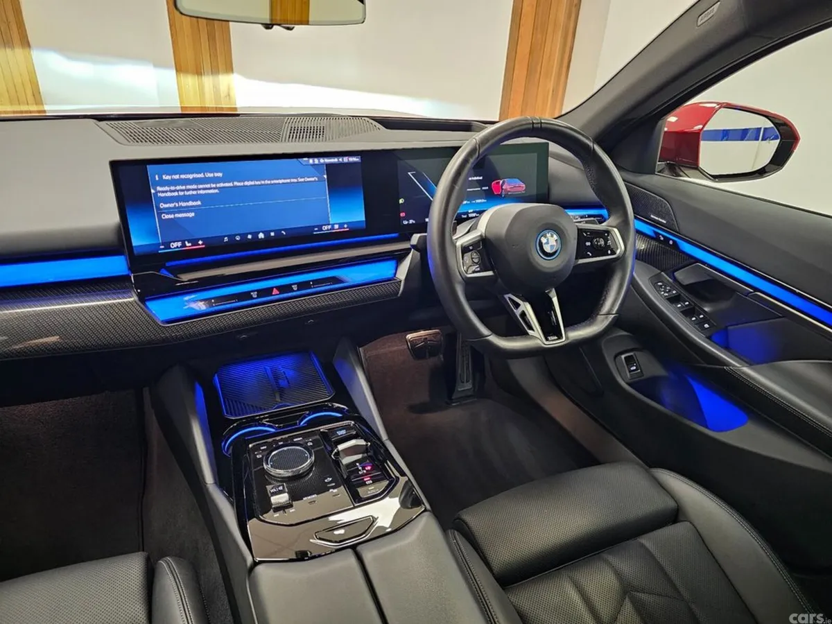 BMW i5 Saloon, Electric, 2026, Red