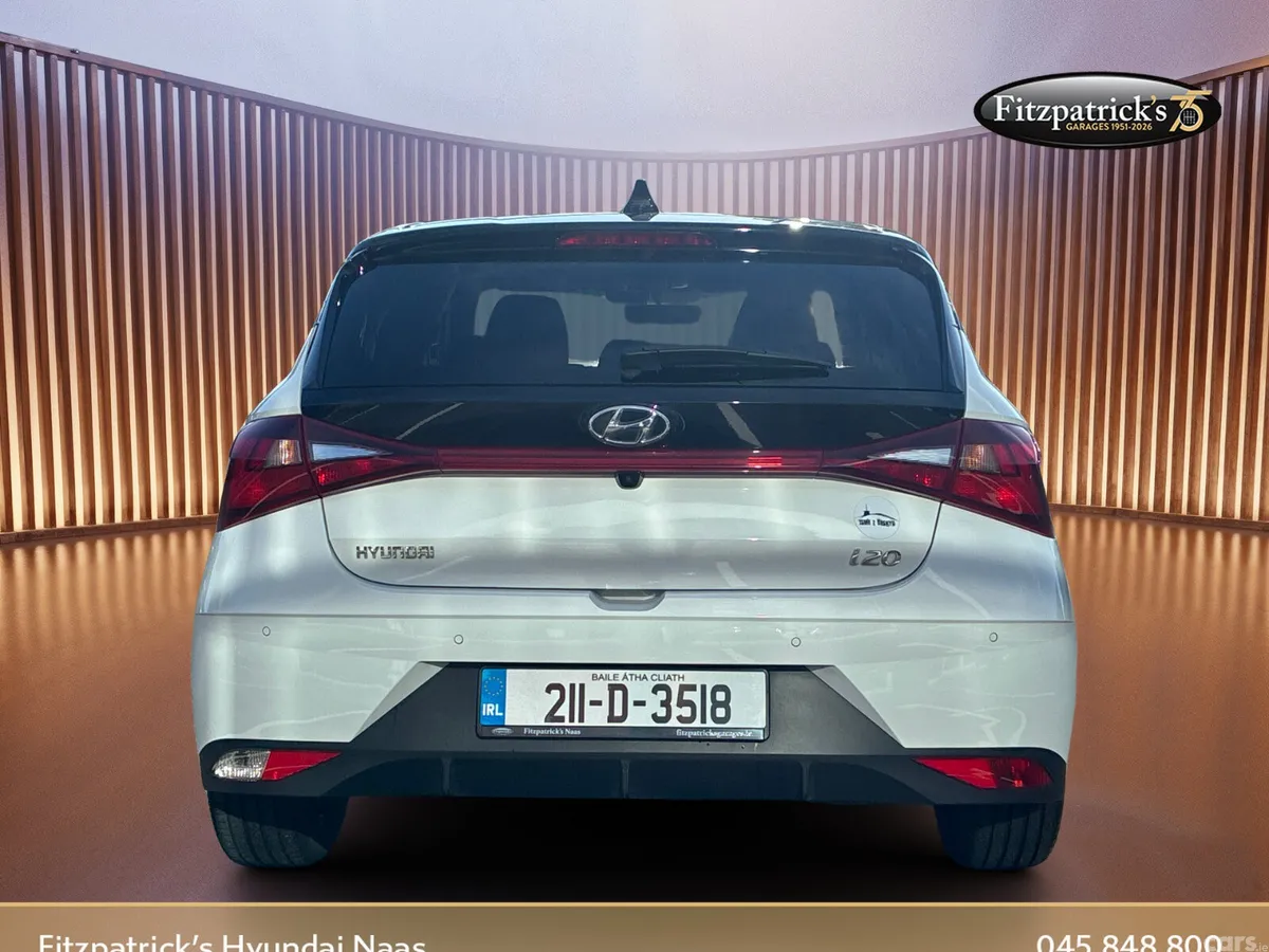 Hyundai i20 Hatchback, Petrol, 2021, White