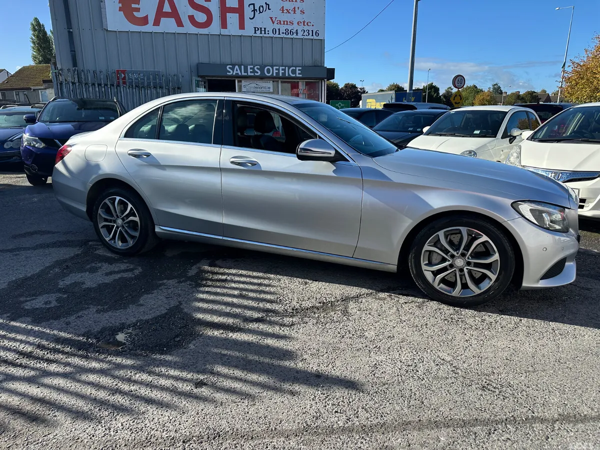Mercedes-Benz C-Class Saloon, Petrol Plug-in Hybrid, 2016, Silver