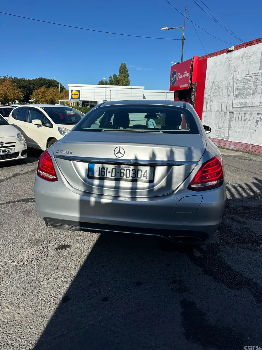 Mercedes-Benz C-Class Saloon, Petrol Plug-in Hybrid, 2016, Silver
