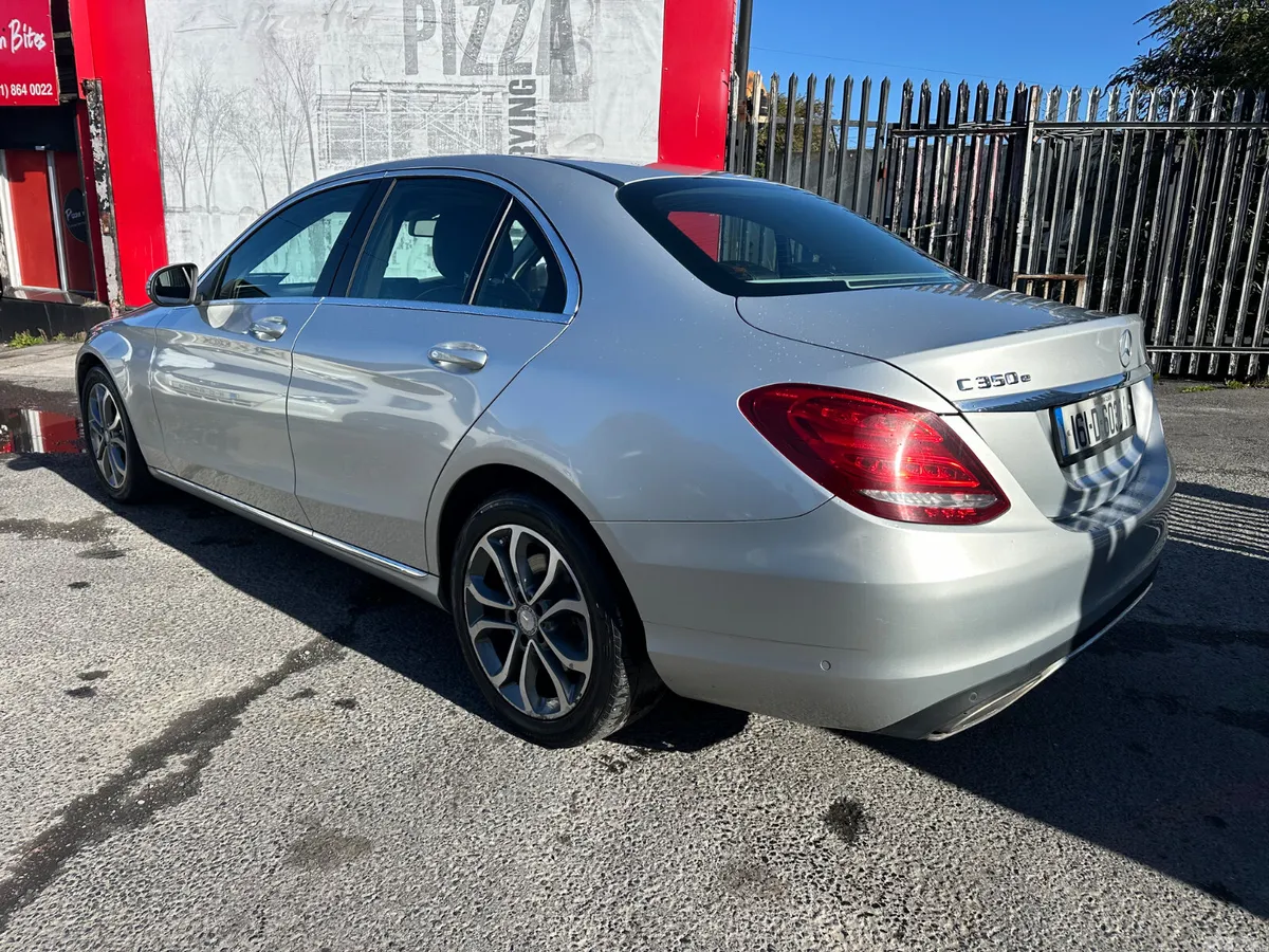 Mercedes-Benz C-Class Saloon, Petrol Plug-in Hybrid, 2016, Silver