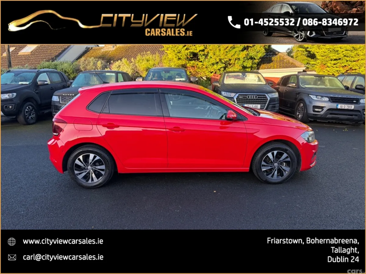 Volkswagen Polo Hatchback, Petrol, 2018, Red