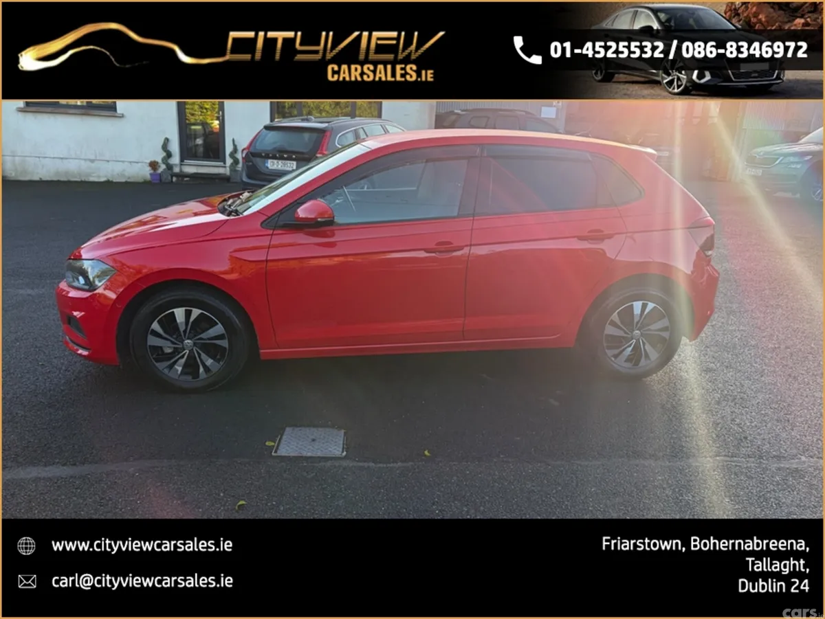 Volkswagen Polo Hatchback, Petrol, 2018, Red