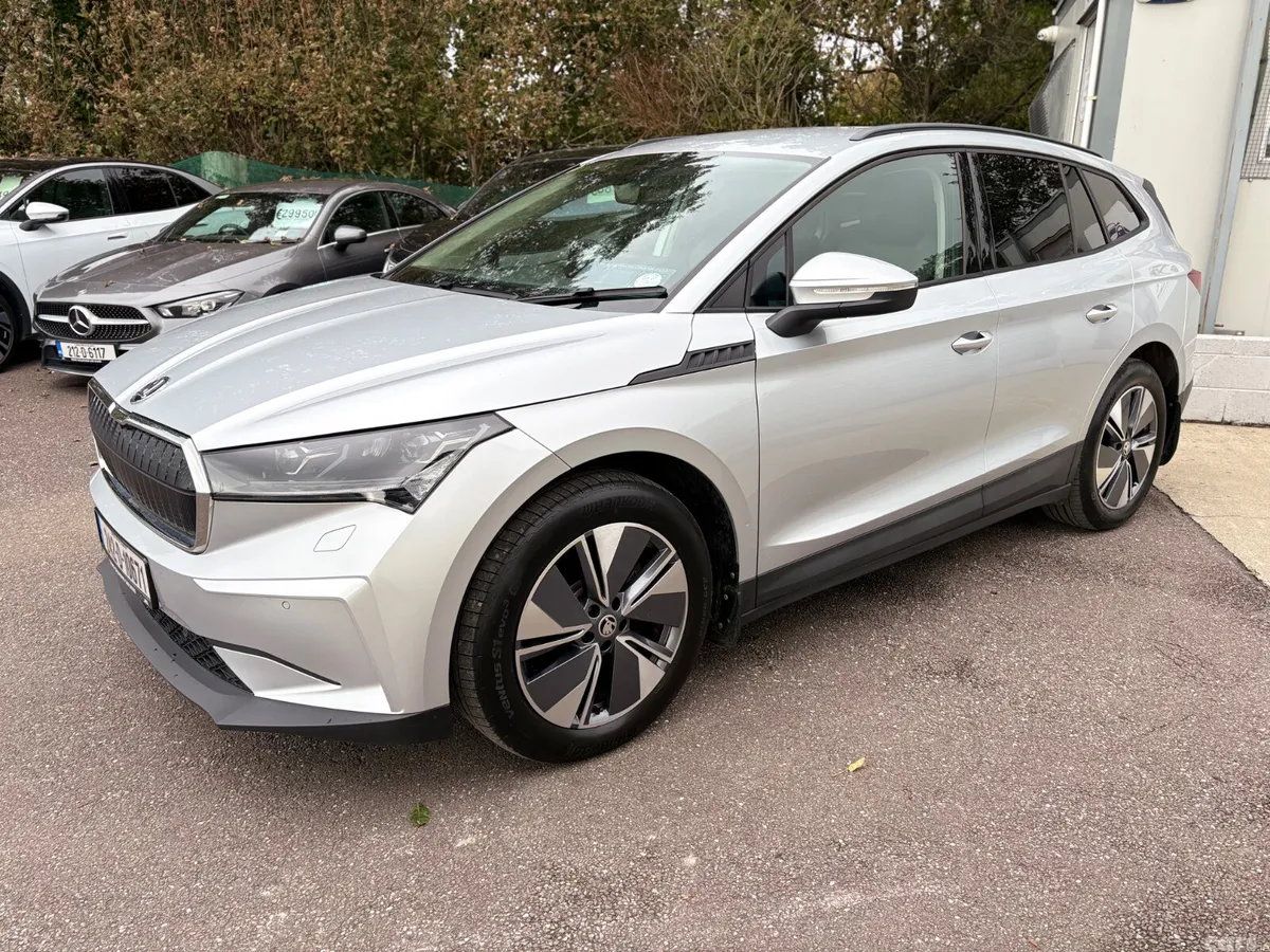 Skoda Enyaq SUV, Electric, 2024, Grey