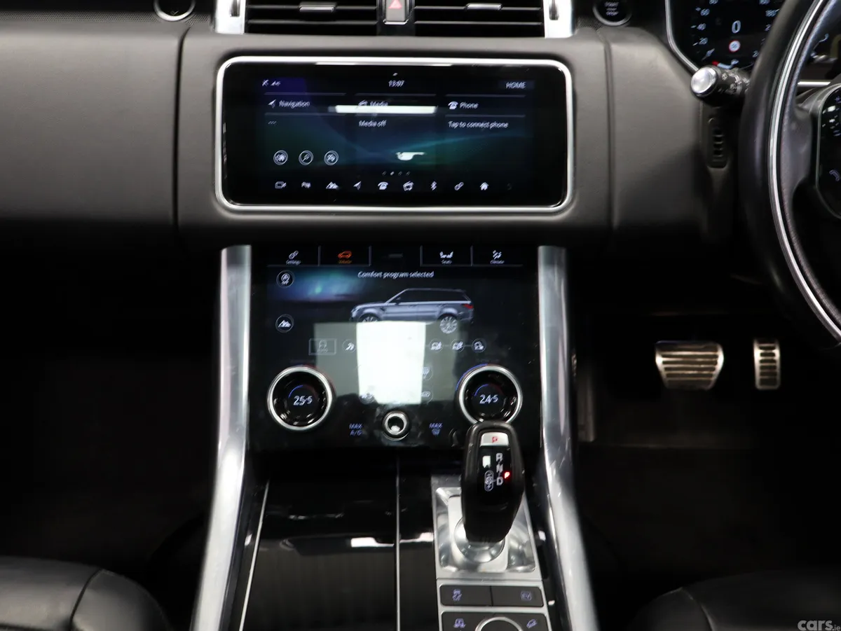 Land Rover Range Rover Sport SUV, Petrol Hybrid, 2022, Black