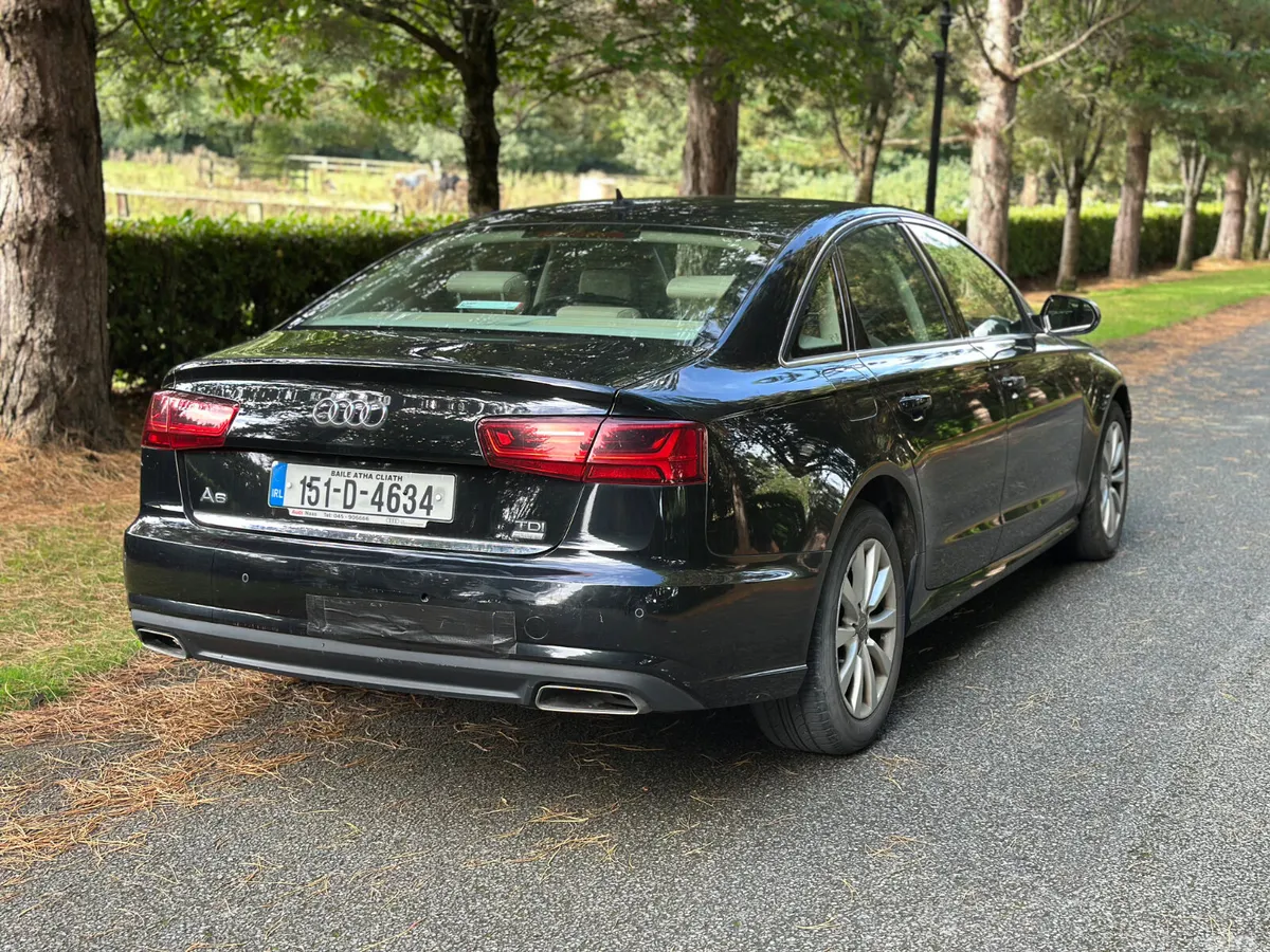 Audi A6 Saloon, Diesel, 2015, Black