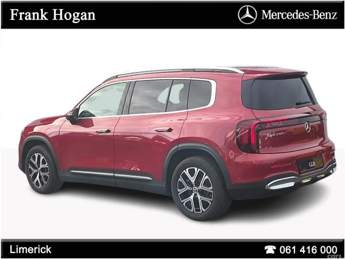 Mercedes-Benz GLB SUV, Electric, 2027, Red
