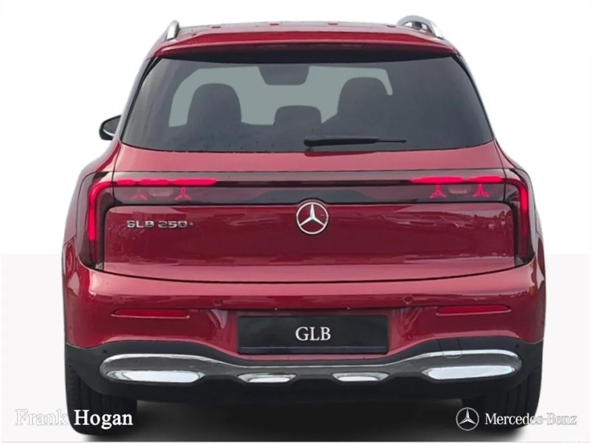 Mercedes-Benz GLB SUV, Electric, 2027, Red