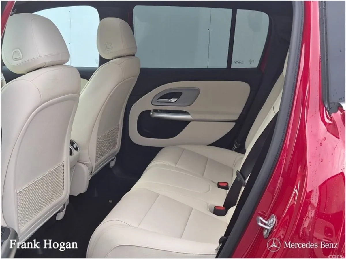 Mercedes-Benz GLB SUV, Electric, 2027, Red