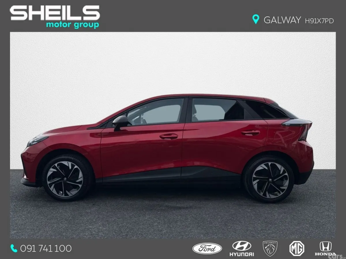 MG MG4 Hatchback, Electric, 2023, Red
