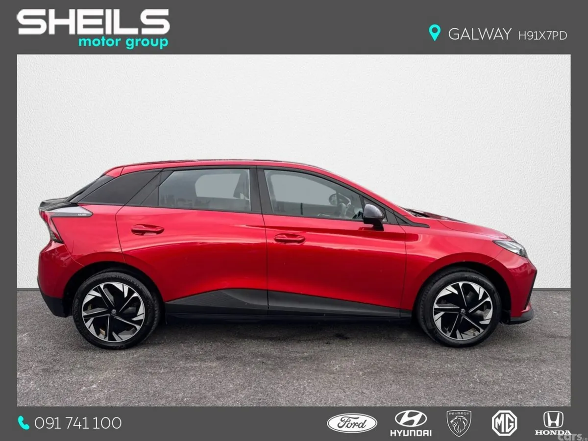 MG MG4 Hatchback, Electric, 2023, Red