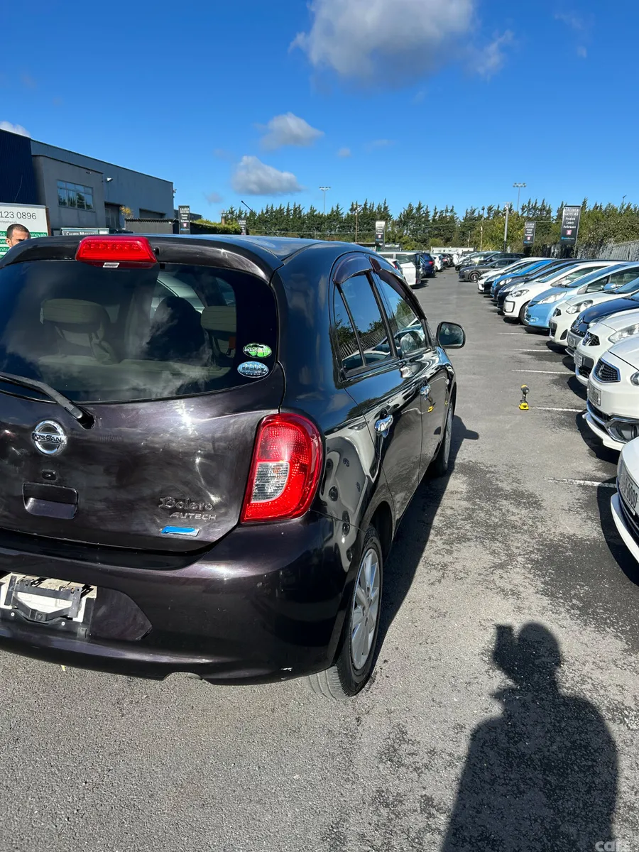 Nissan March Hatchback, Petrol, 2015, Brown