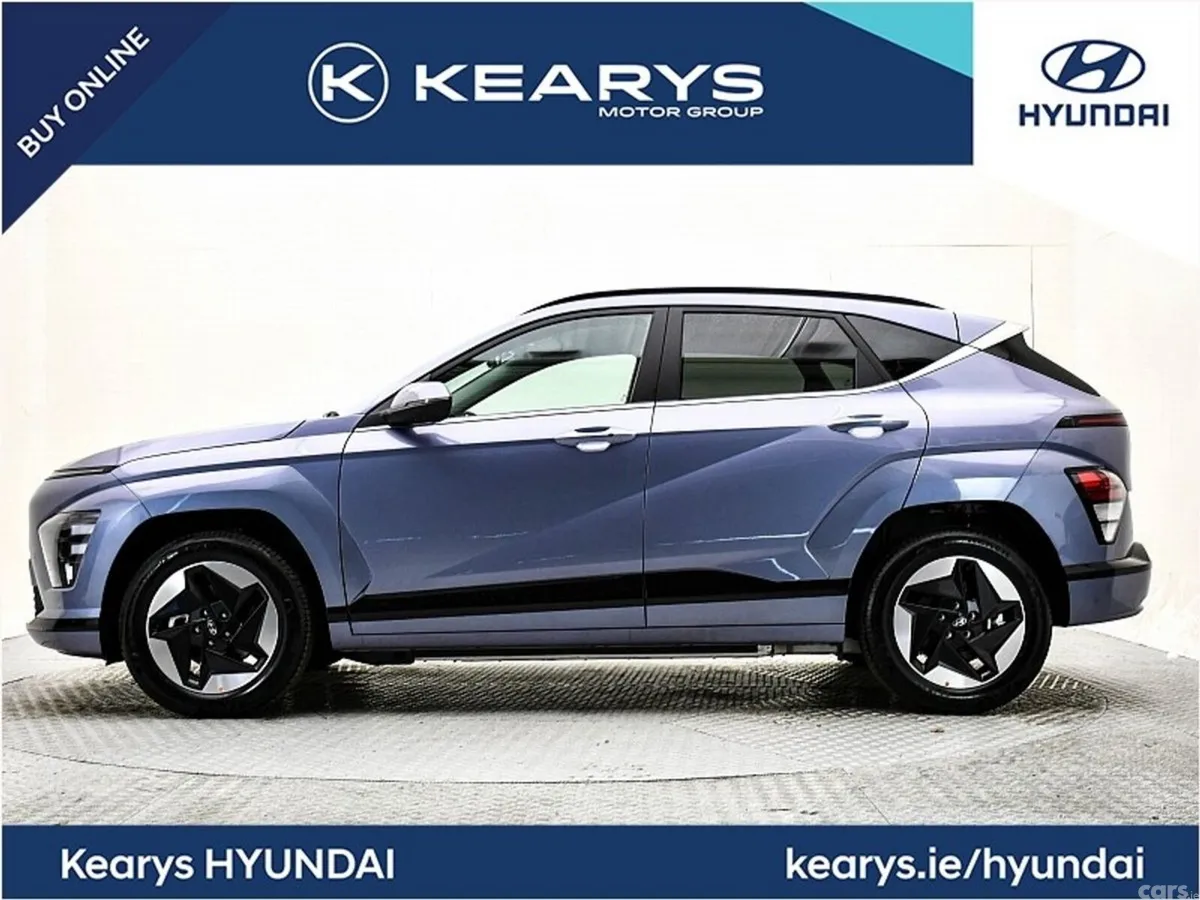 Hyundai KONA SUV, Electric, 2024, Blue