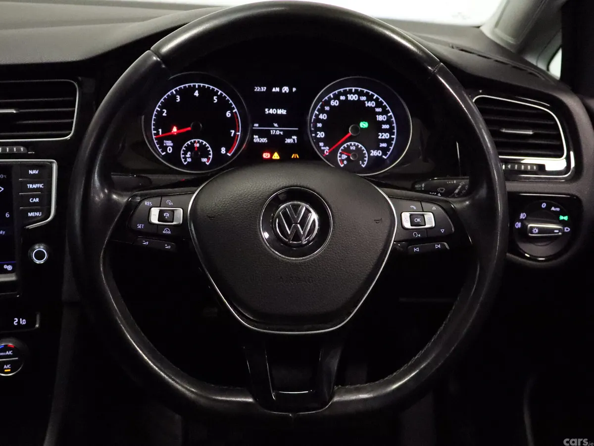 Volkswagen Golf Hatchback, Petrol, 2017, Gold
