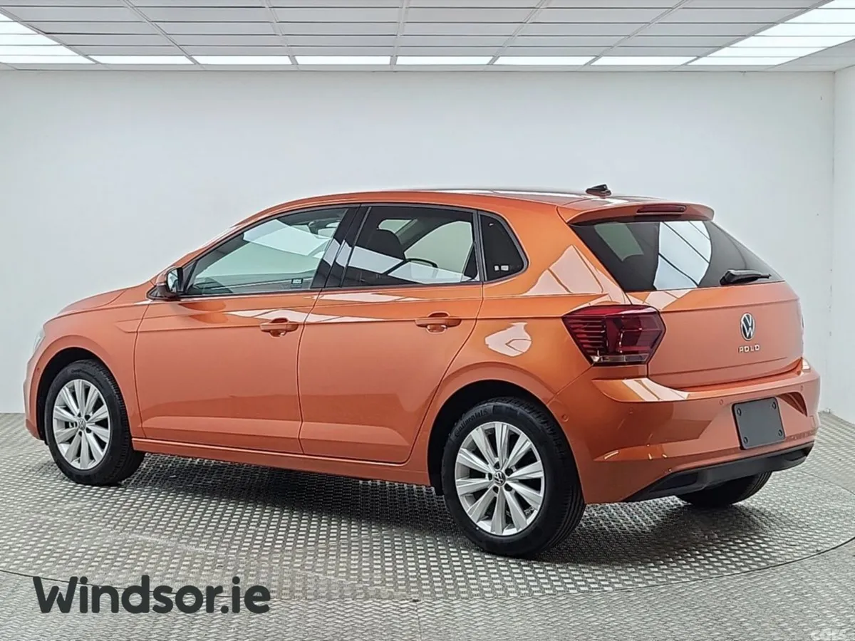 Volkswagen Polo Hatchback, Petrol, 2021, Orange