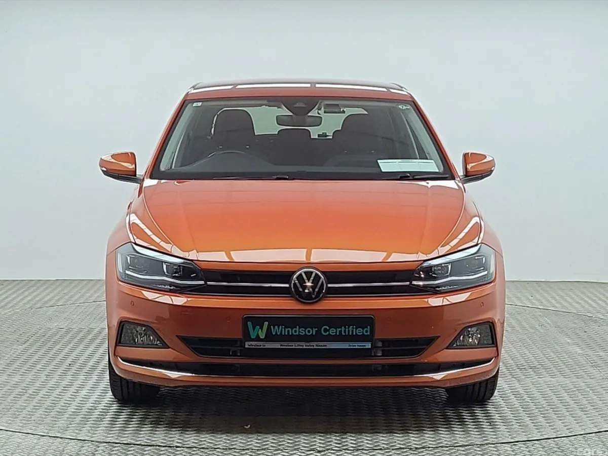 Volkswagen Polo Hatchback, Petrol, 2021, Orange