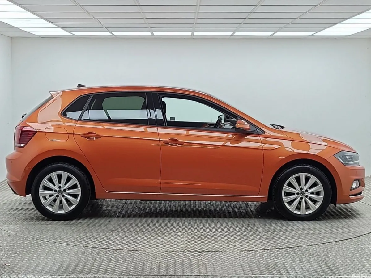 Volkswagen Polo Hatchback, Petrol, 2021, Orange