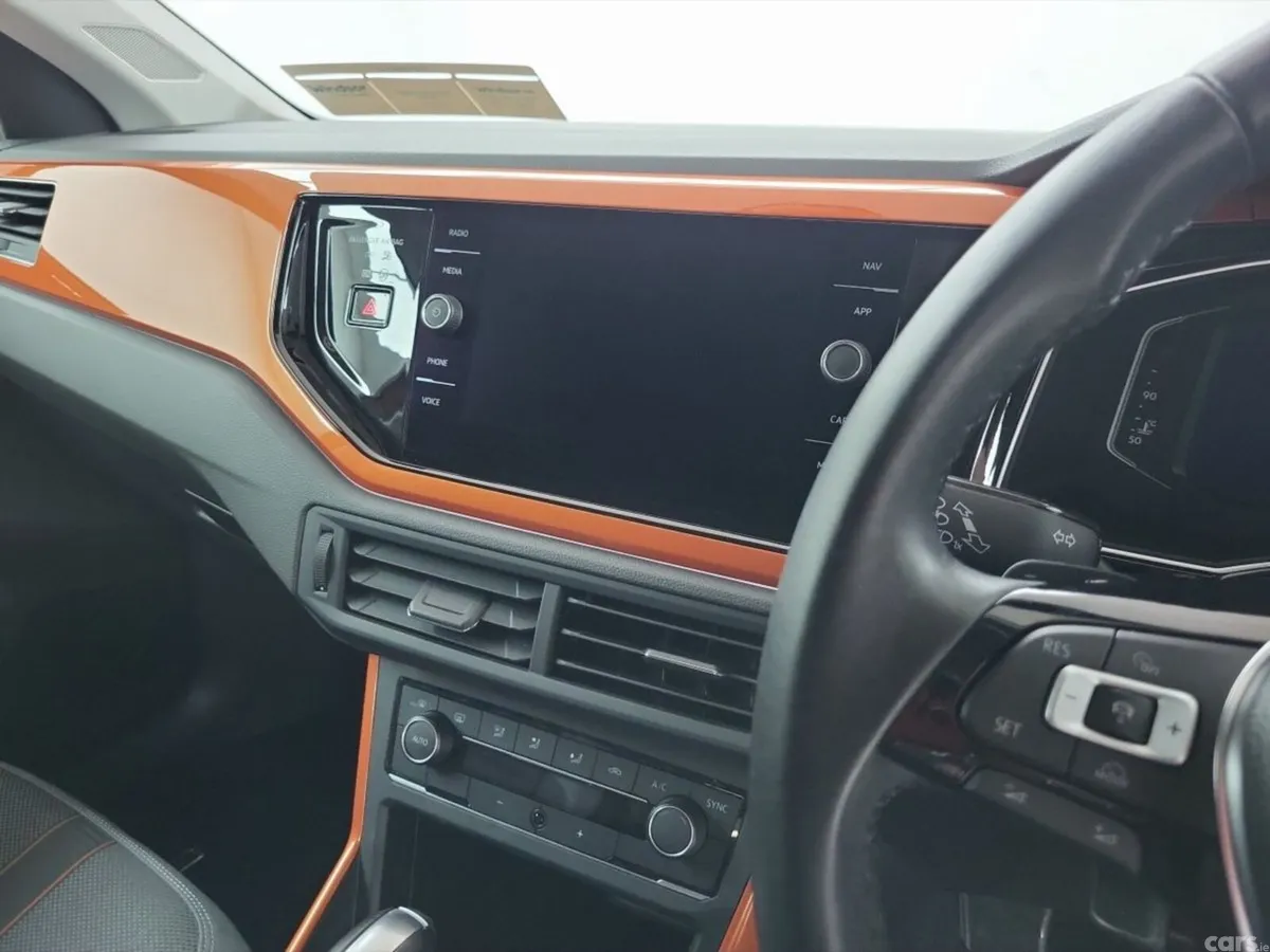 Volkswagen Polo Hatchback, Petrol, 2021, Orange