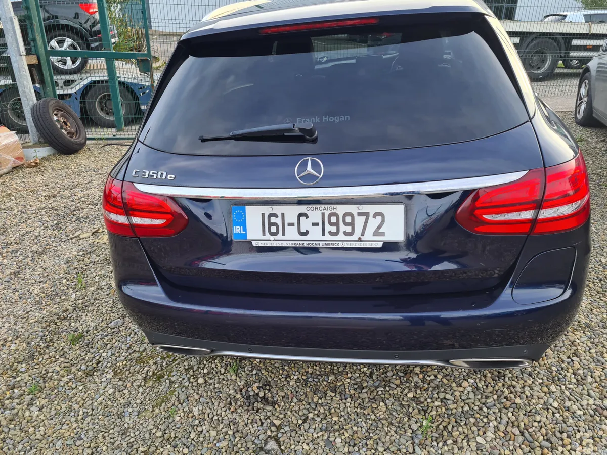 Mercedes-Benz C-Class Estate, Petrol Plug-in Hybrid, 2016, Blue