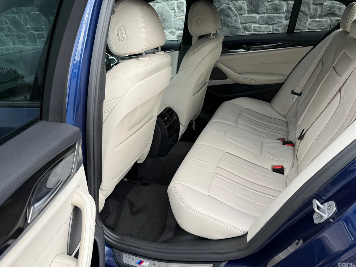 BMW 5-Series Saloon, Diesel, 2017, Blue