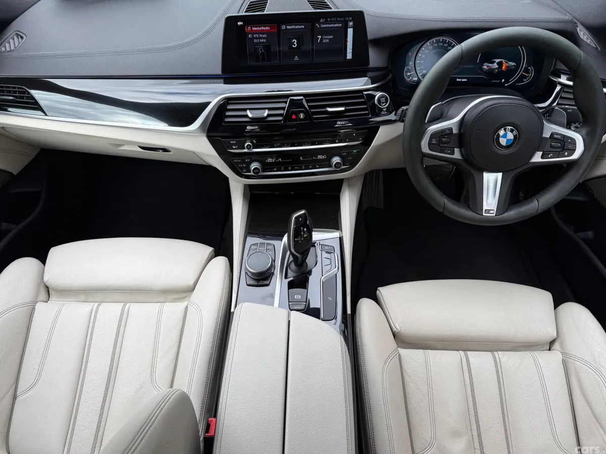 BMW 5-Series Saloon, Diesel, 2017, Blue