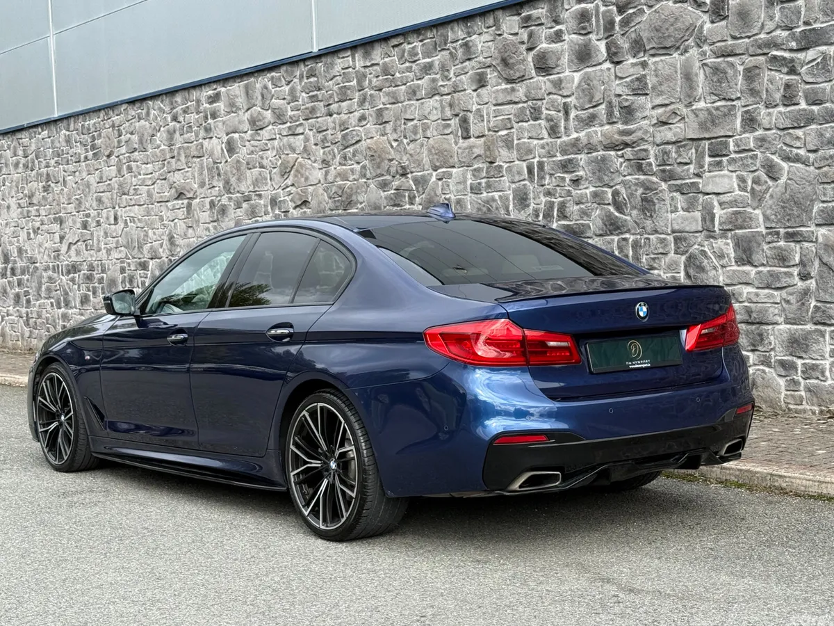 BMW 5-Series Saloon, Diesel, 2017, Blue