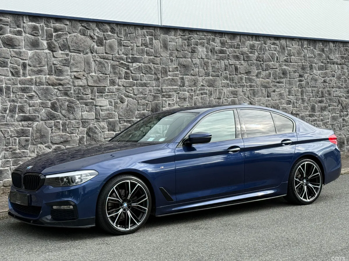 BMW 5-Series Saloon, Diesel, 2017, Blue