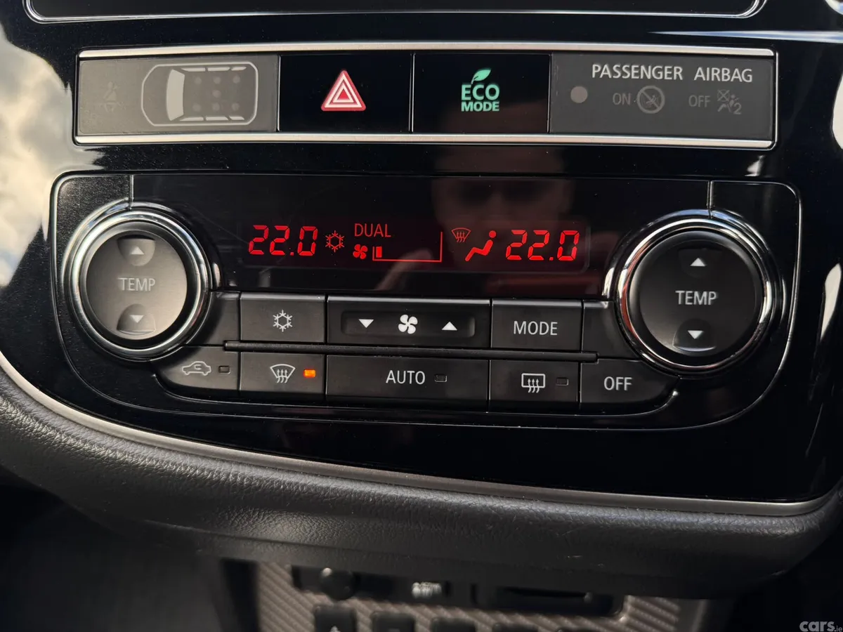 Mitsubishi Outlander SUV, Petrol Plug-in Hybrid, 2019, Red