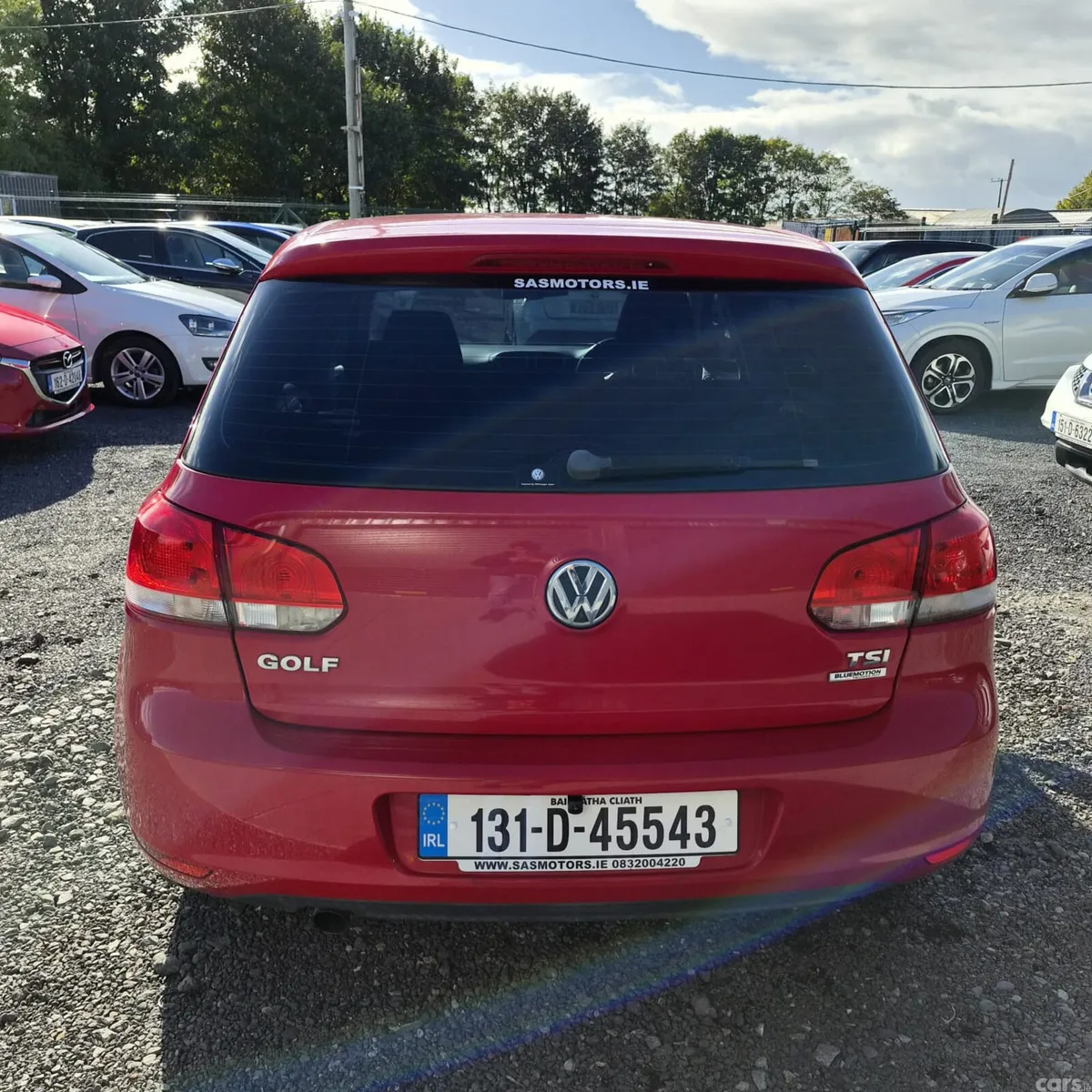 Volkswagen Golf Hatchback, Petrol, 2013, Red