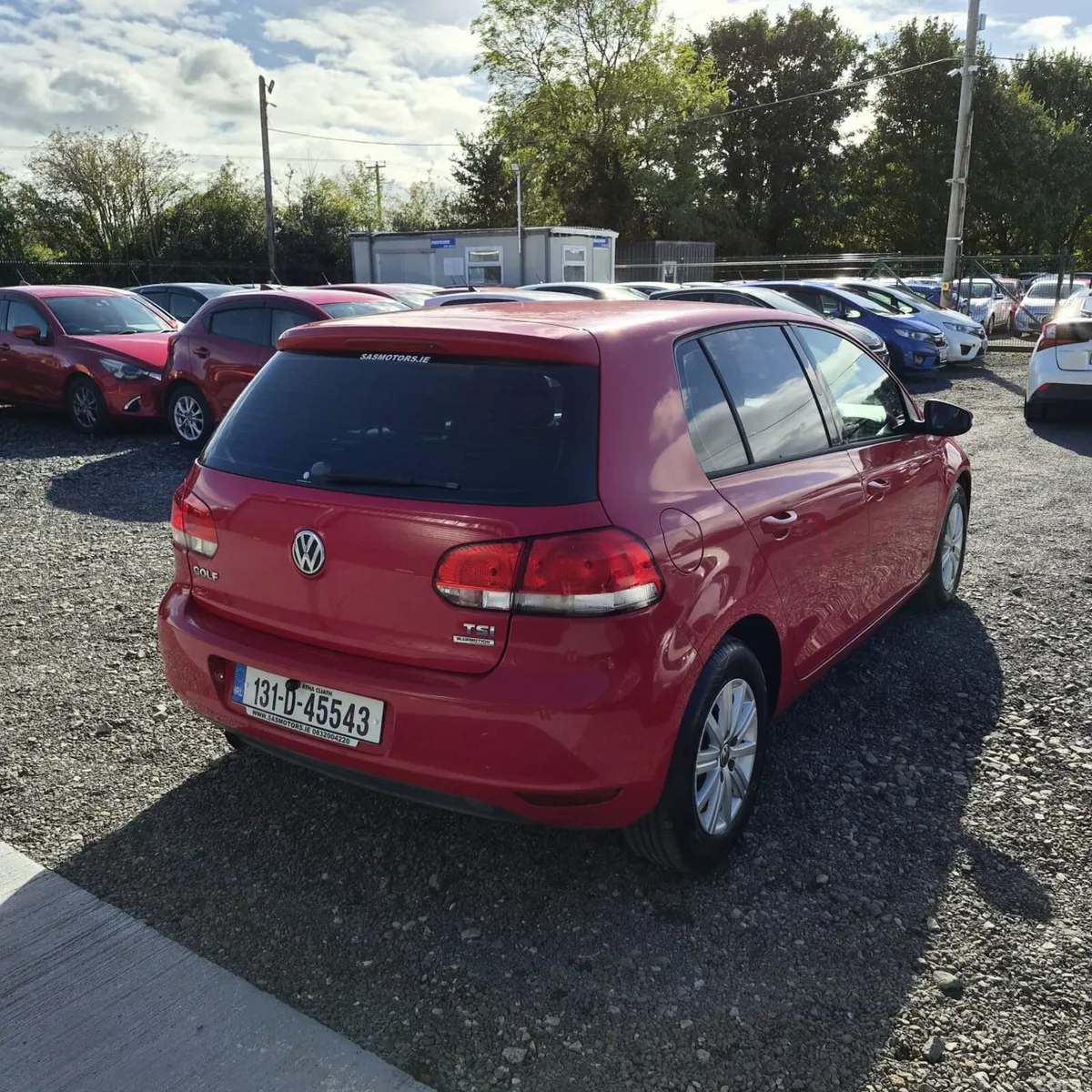 Volkswagen Golf Hatchback, Petrol, 2013, Red