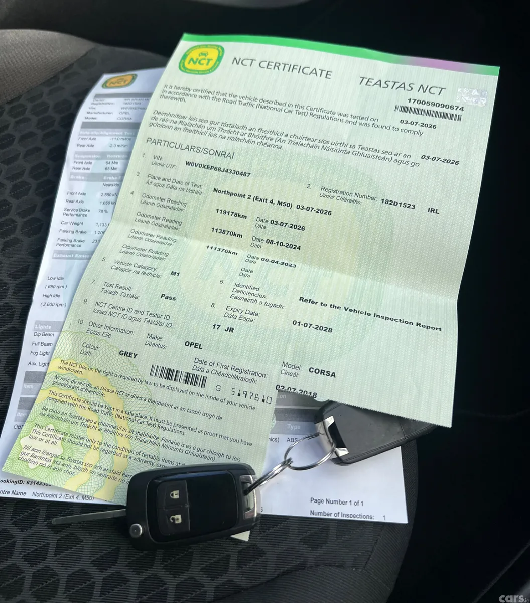 Opel Corsa Hatchback, Petrol, 2018, Grey