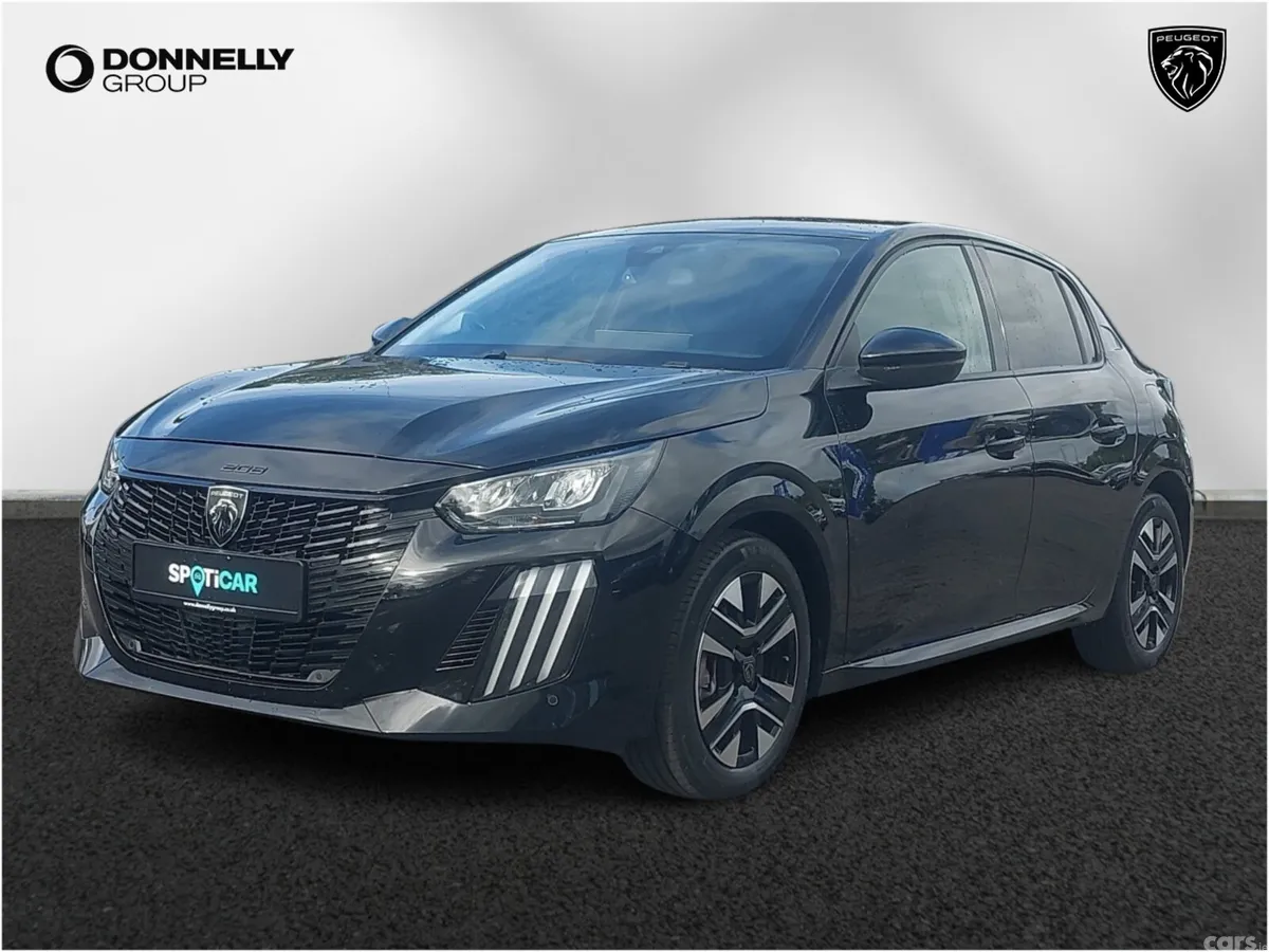 Peugeot 208 Hatchback, Petrol, 2024, Black